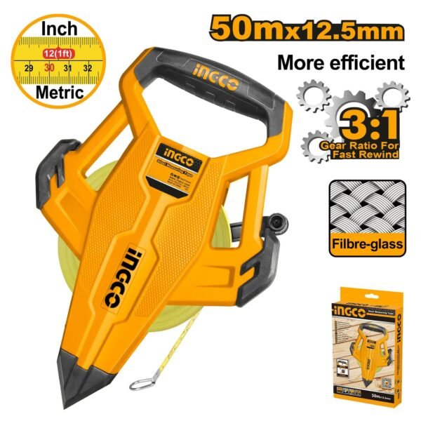 Fibreglass measuring  tape HFMT8350